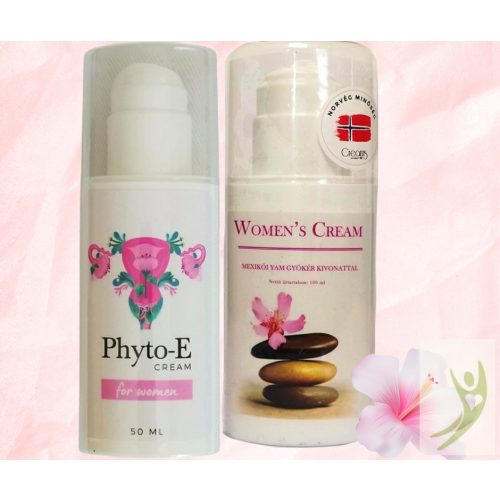 Creams of Norway Hormonharmonizáló csomag- Women's Cream 100 ml & Phyto-E Cream 50 ml