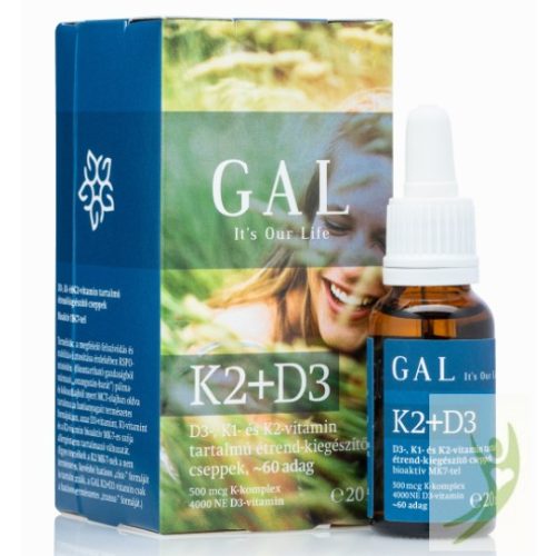 GAL K2+D3 vitamin cseppek 20 ml