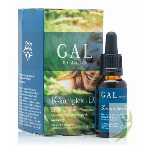 GAL K komplex + D3 vitamin cseppek 20 ml