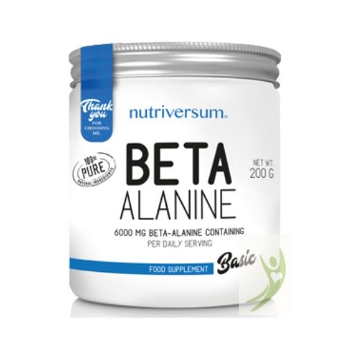 Nutriversum BASIC Beta-Alanine - ízesítetlen 200 g
