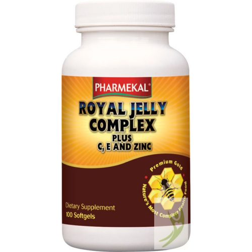 Pharmekal Royal Jelly Méhpempő komplex C-,E- vitaminnal, cinkkel 100 db