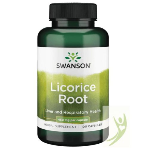 Swanson Licorice Root - Édesgyökér kivonat 100 db