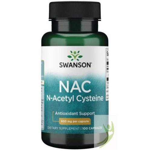 Swanson NAC 600 mg - N-Acetil-Cisztein 100 db
