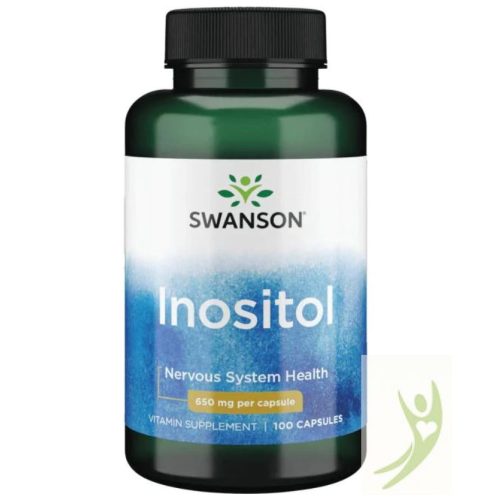 Swanson Inositol (Inozitol kapszula) 650 mg - Inzulinrezisztencia (IR) 100 db