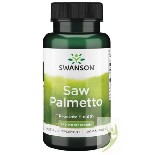 Swanson Saw Palmetto Fűrészpálma 540 mg 100 db