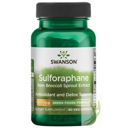 Swanson Sulforaphane - Brokkoli kivonat 400 mcg 60 db