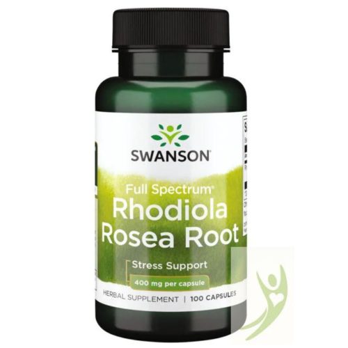 Swanson Rhodiola Rosea Root Full Spectrum - Rózsagyökér 400 mg 100 db
