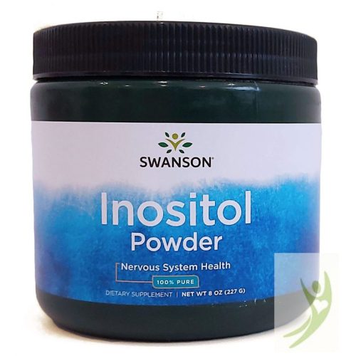 Swanson Inositol Powder (100% Myo-Inozitol por) 227 g - Inzulinrezisztencia (IR)