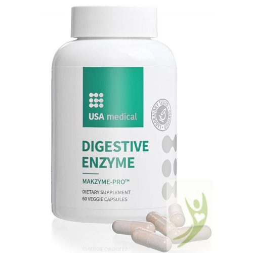 USA Medical Digestive Enzyme 60 db